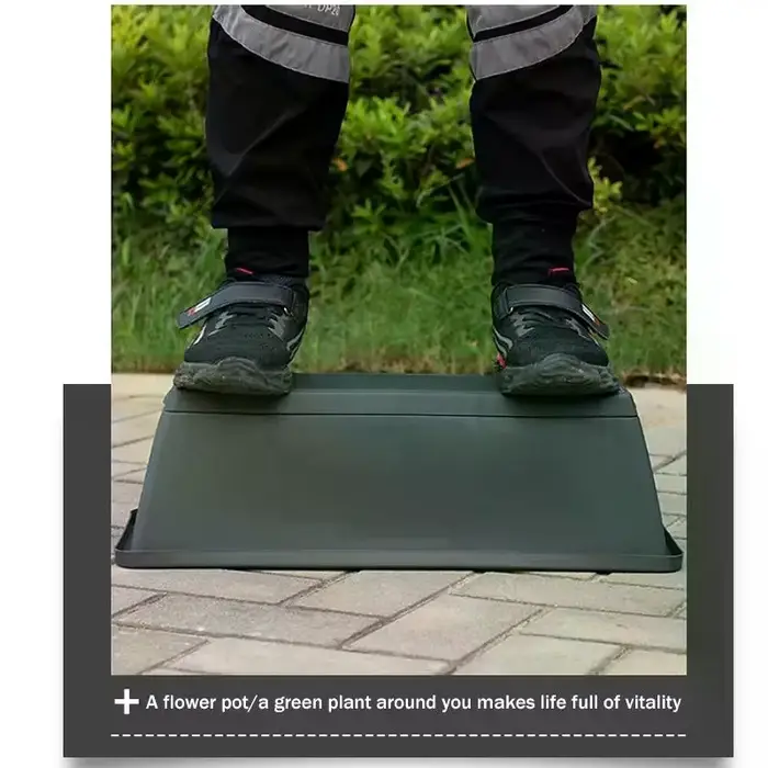 Pot de fleurs auto-absorbant pour culture de légumes d'intérieur avec trou de drainage et corde absorbante
