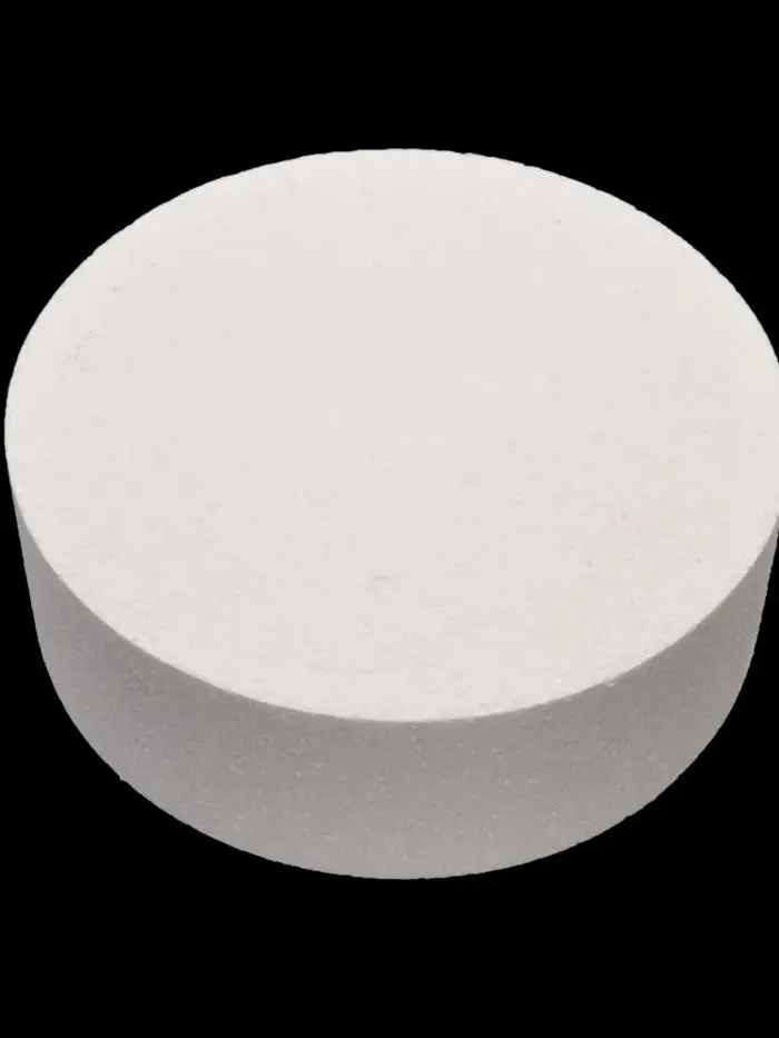 4/6/8 pouces fleur décor fête bricolage factice ronde pratique modèle gâteau mousse moule polystyrène polystyrène polystyrène