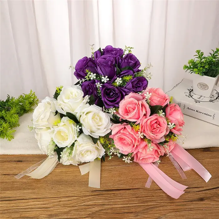 Bouquet de Fleurs Artificielles pour Patients