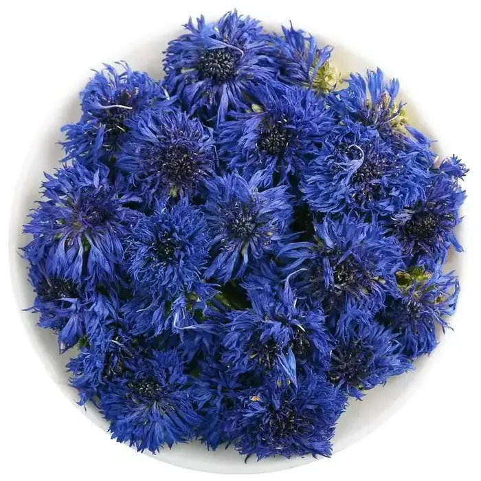 Fleurs séchées de bleuet naturel parfumé, pour bricolage, artisanat, savon, fabrication de bougies d