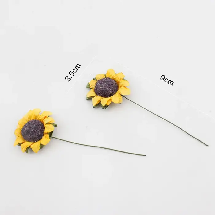 Fleurs de tournesol artificielles
