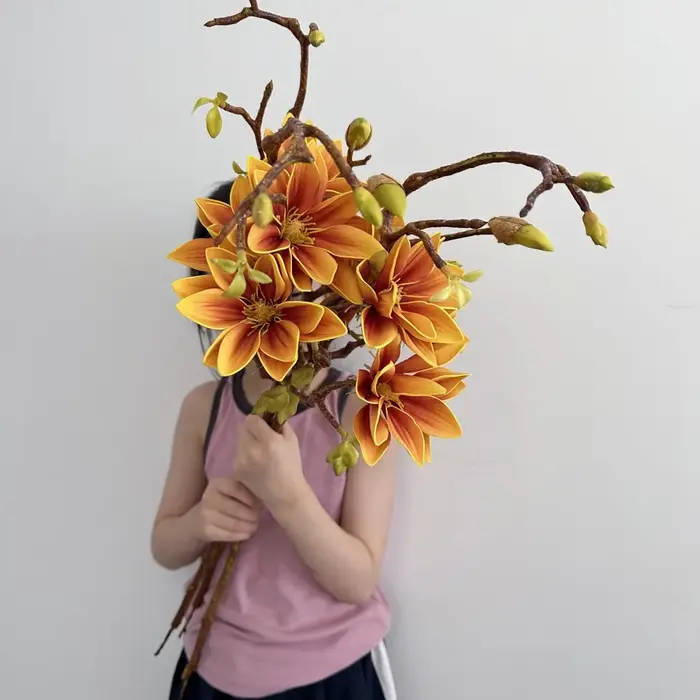 Fleur artificielle Magnolia 70cm
