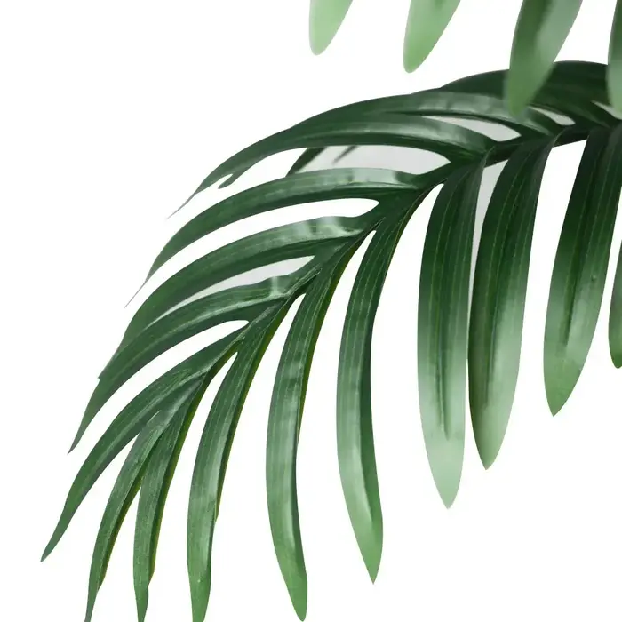 1PC Palmier Areca artificiel à 24 feuilles, plantes vertes réalistes, arbres artificiels adaptés à la décoration de chambre, de salon et d'extérieur
