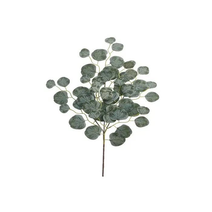 Aloès vert 6 pièces plante de Simulation de mariage feuille d'eucalyptus en soie fausse fleur plantes vertes