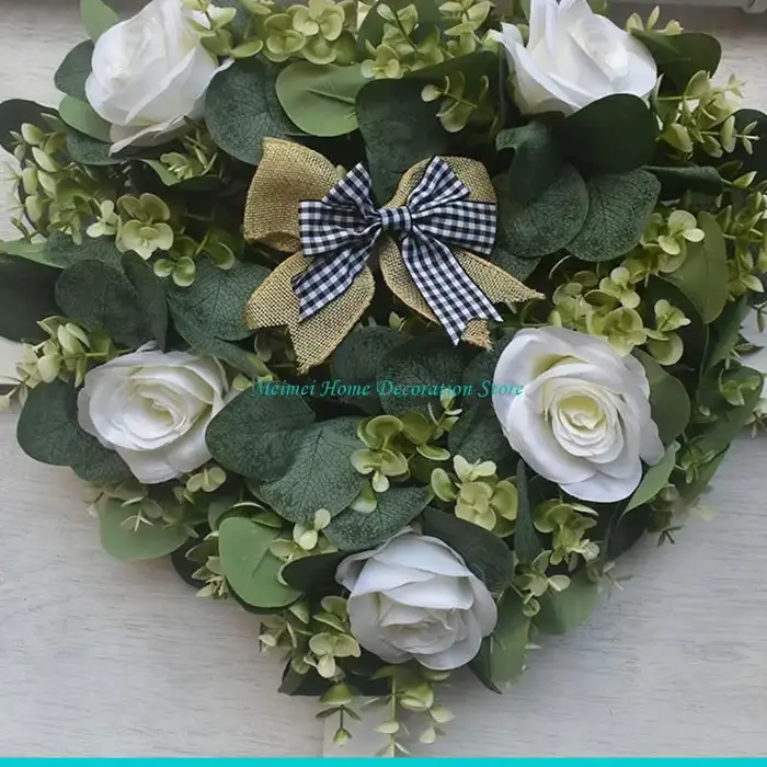 H7BF – guirlande mariage en forme cœur