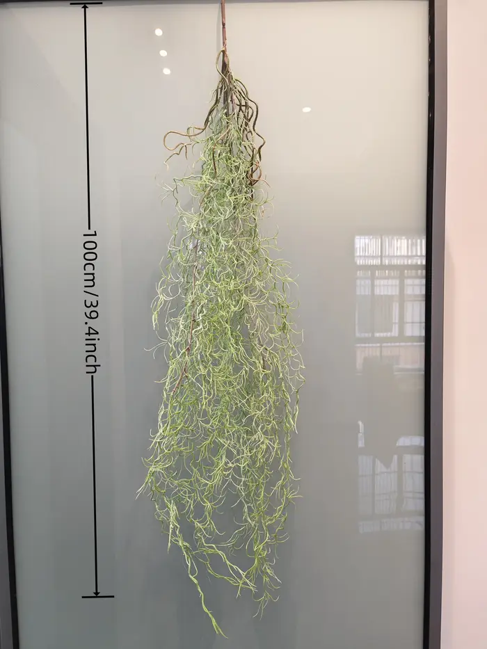Plante verte suspendue artificielle en rotin, herbe verte, fausse vigne, lierre, plante suspendue po