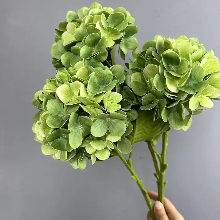 Fleurs d'hortensia artificielles réalistes