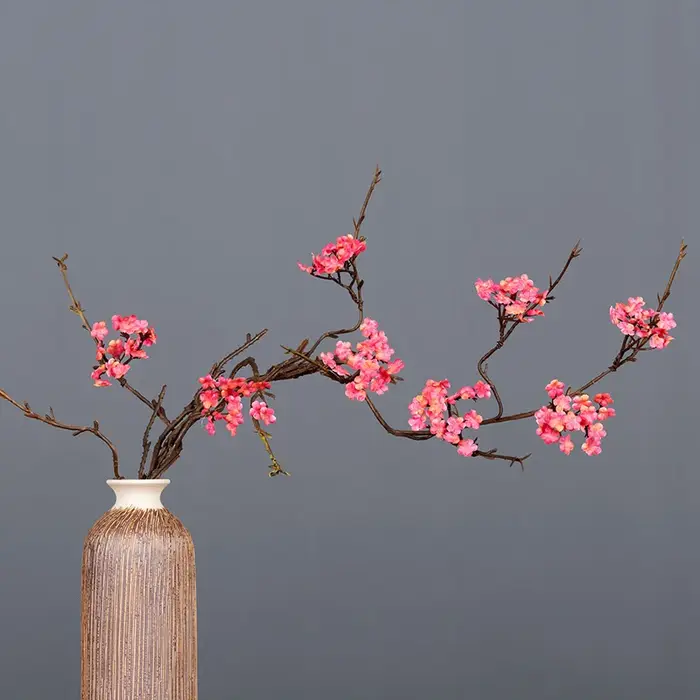 Fleurs artificielles en soie