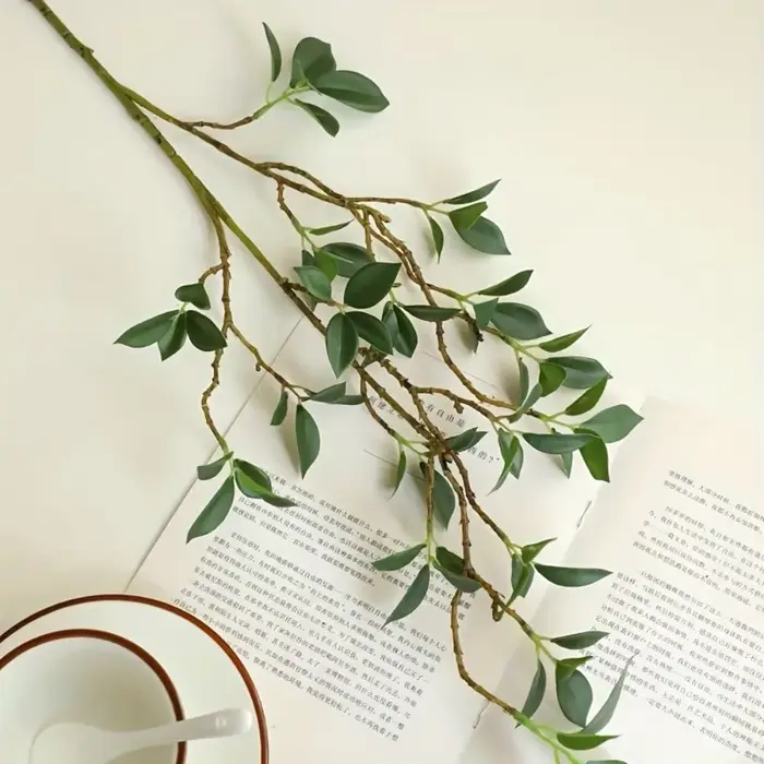 Lot de 3 feuilles de Ficus artificielles de 73 cm