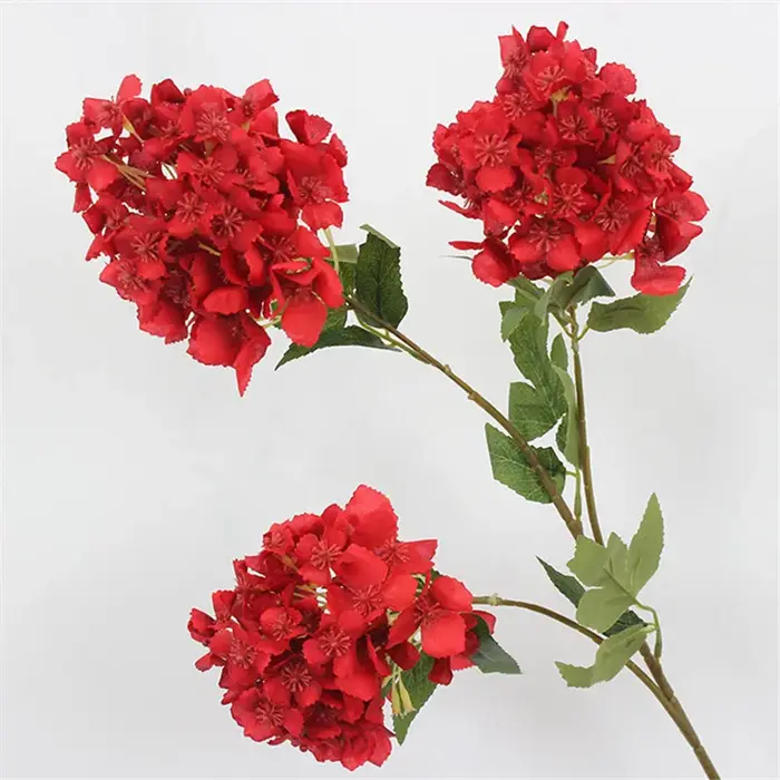 Fleur à branche unique série rouge