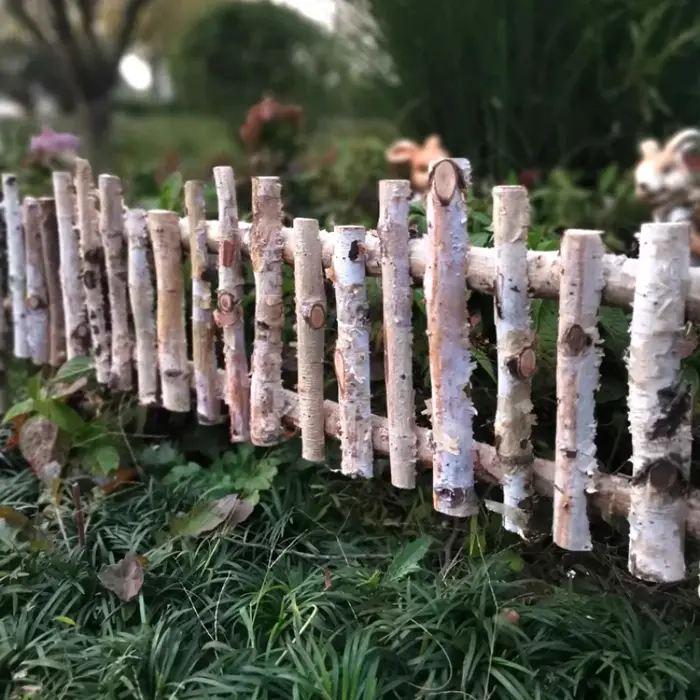 Garde-corps décoratif pour pelouse