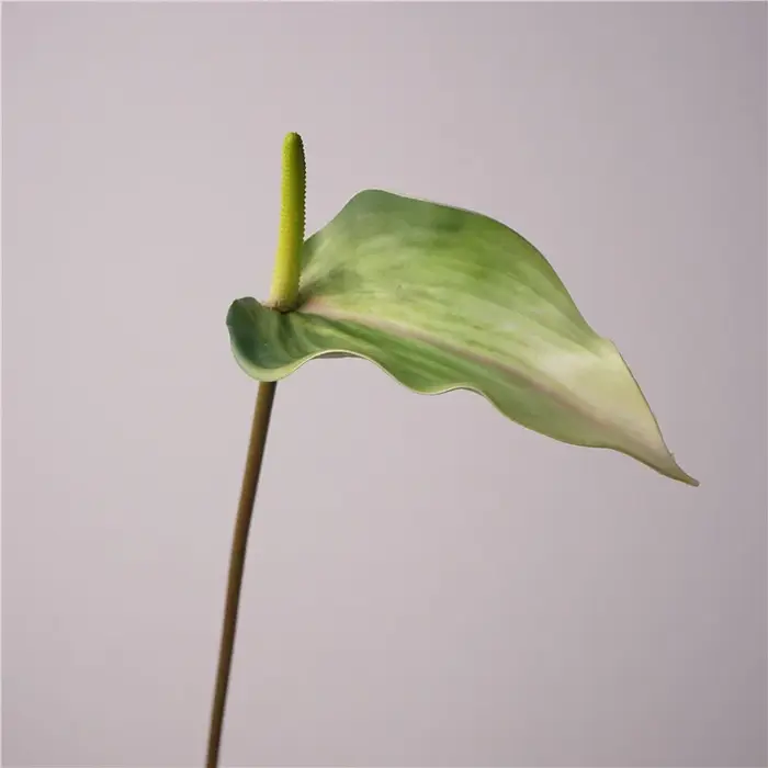 Fleur de palmier artificielle en Latex Anthurium