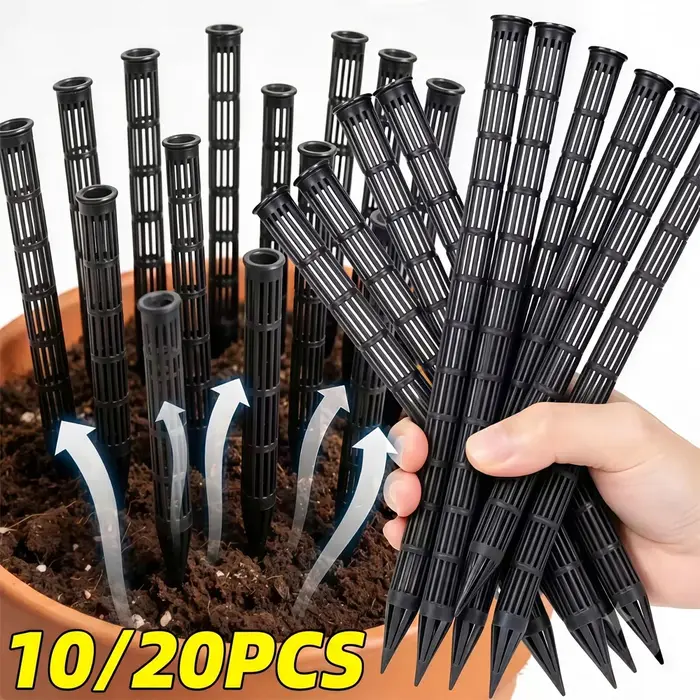 Tubes d'aération pour pots de plantes