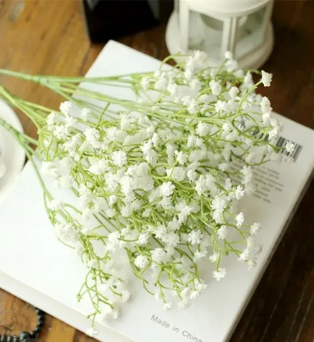 Fleurs artificielles en soie, Roses au toucher réel, fausse pivoine, décorations de Table pour salle