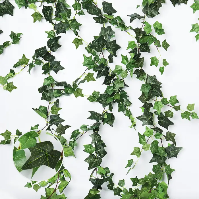 Guirlande de vigne de lierre verte artificielle
