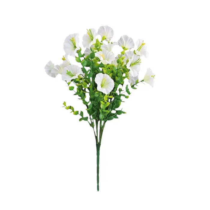 Guirlandes de fleurs artificielles de volubilis pour mariage