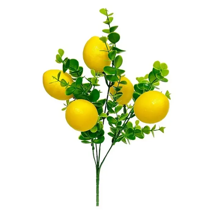Branches de citrons artificiels 35x20cm