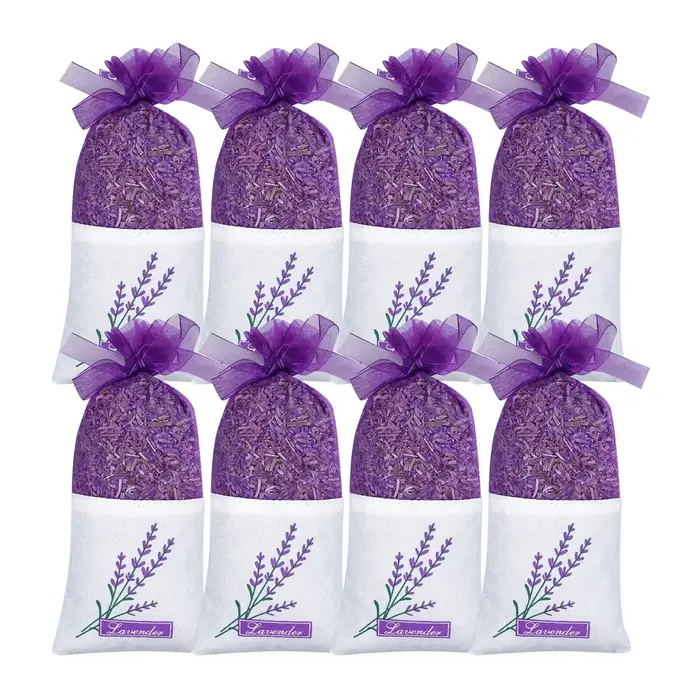 Sachets de sexuellement à Impression Florale pour DorPanier, 8 Pièces, Lavande, Vauxhall, AfricLavan