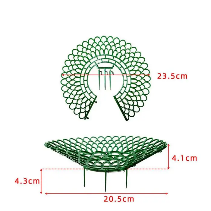 Supports de plantes de fraises à 3 pieds robustes