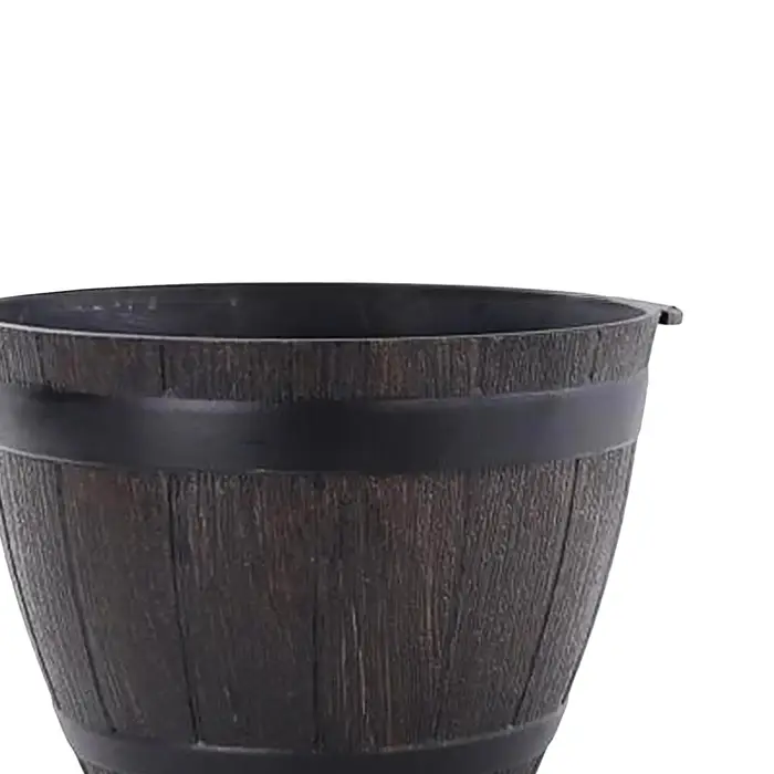 Grand pot de fleurs extérieur et intérieur en résine