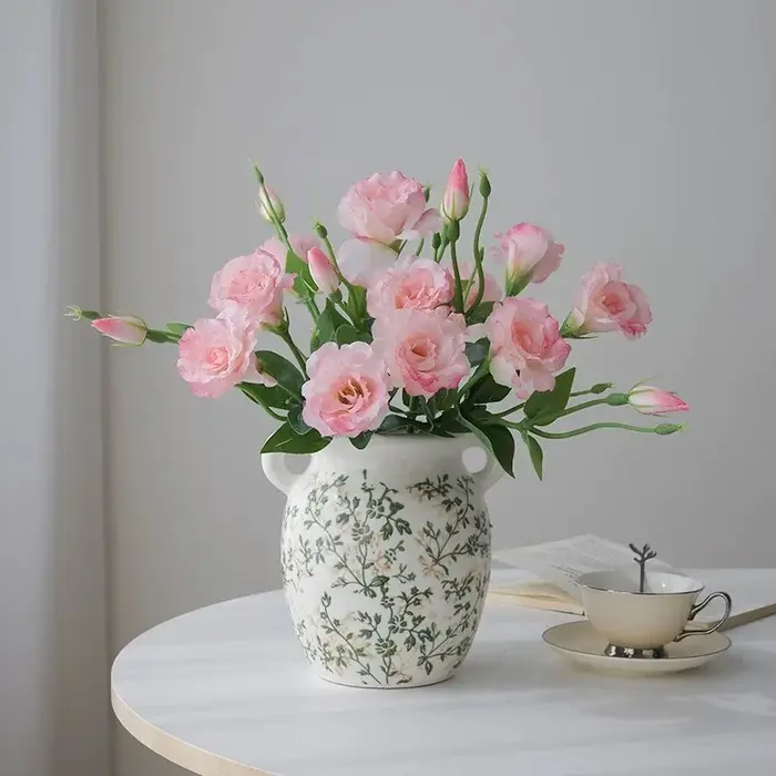 Fleurs de lisianthus artificielles
