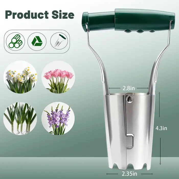 Transplanteur domestique et agricole de type cylindrique