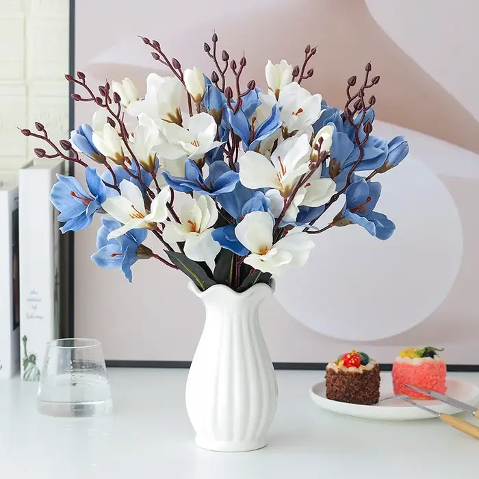 Bouquet de magnolia Gladiolus artificiel
