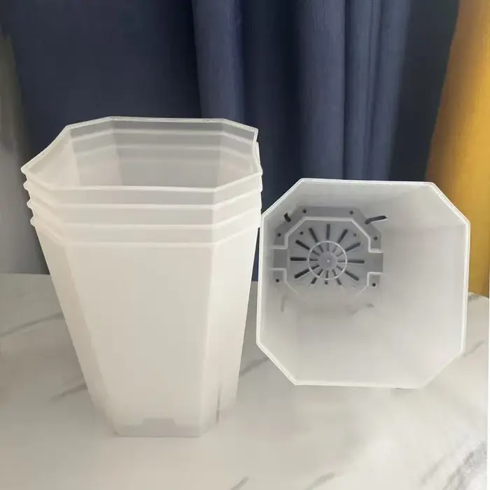 Pot de fleurs Transparent 15cm