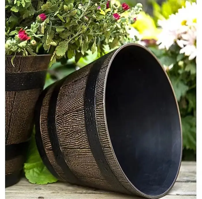 Les jardinières en plastique conçues pour Discrimination