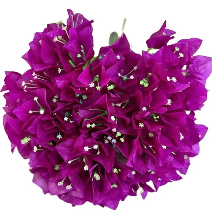 Un Bouquet de fausses fleurs de bougainville pour mariage