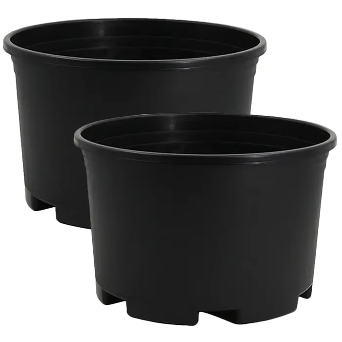 Pots de fleurs en plastique Extra larges de 30cm de diamètre