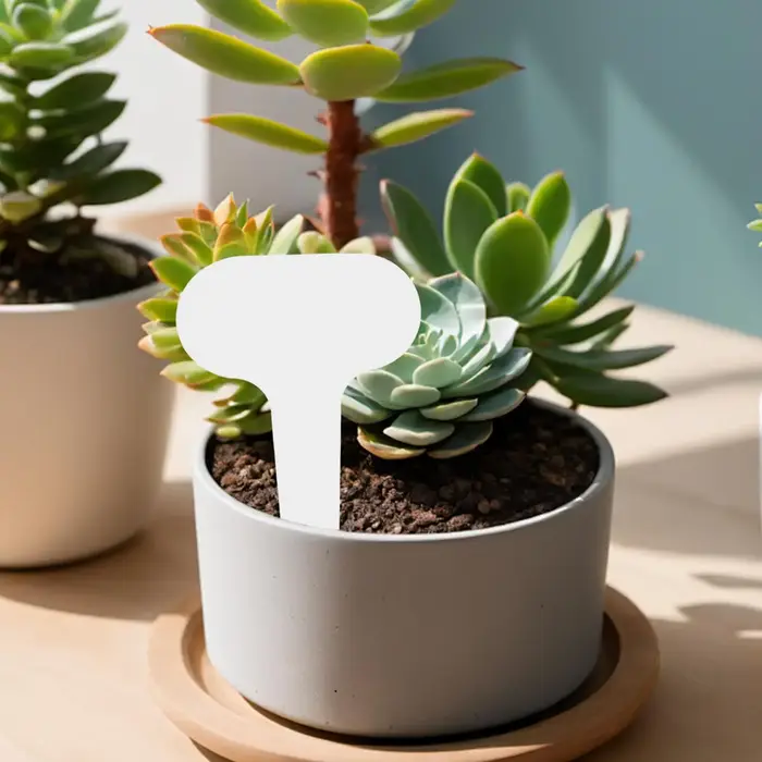 100 étiquettes de jardin en PVC pour plantes en pot