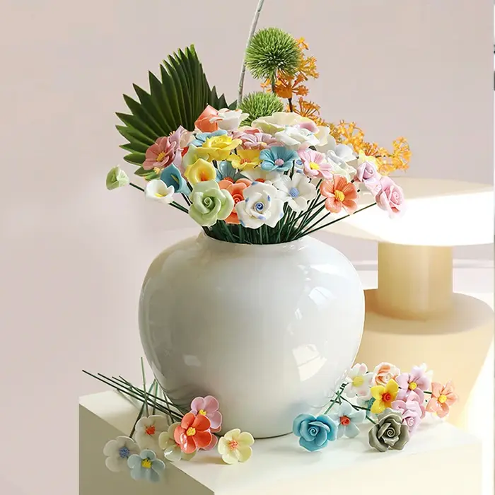 Fleurs en céramique Jingdezhen haute température
