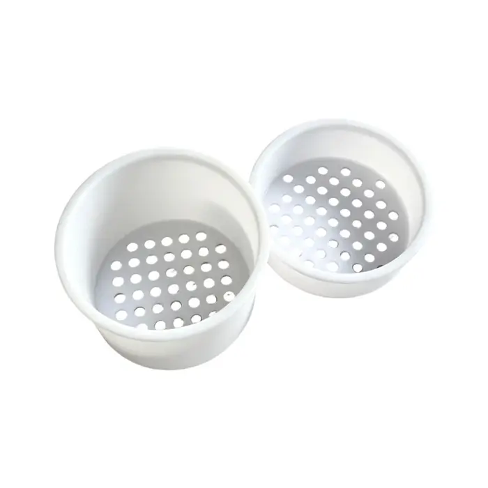 Paquet 2 mini plateaux culture plantes hydroponiques pour pot, plateau démarrage en plastique avec d