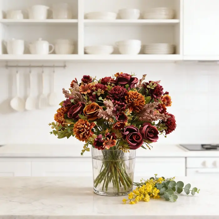 Bouquets de roses artificielles pour mariage