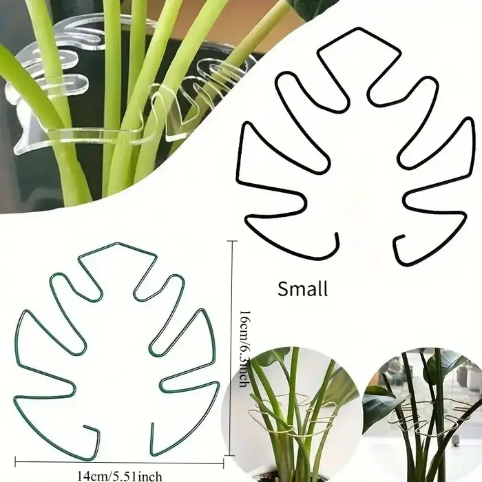 Support de plante suspendu avec crochets en fer