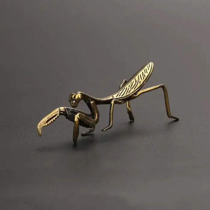 1 pièce Mantis en cuivre miniature