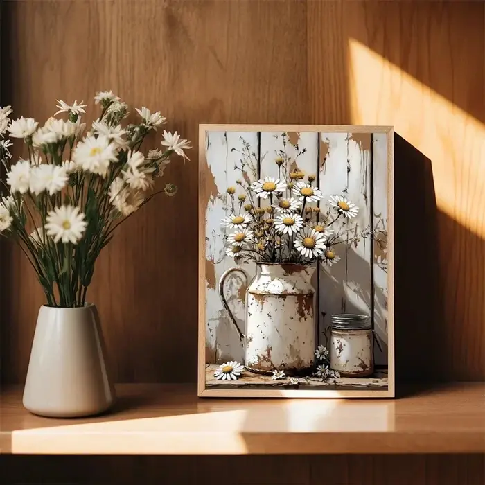 Vintage citron olive plantes dans Vase imprime nature morte affiche mur Art toile peinture botanique Antique décor de chambre à coucher