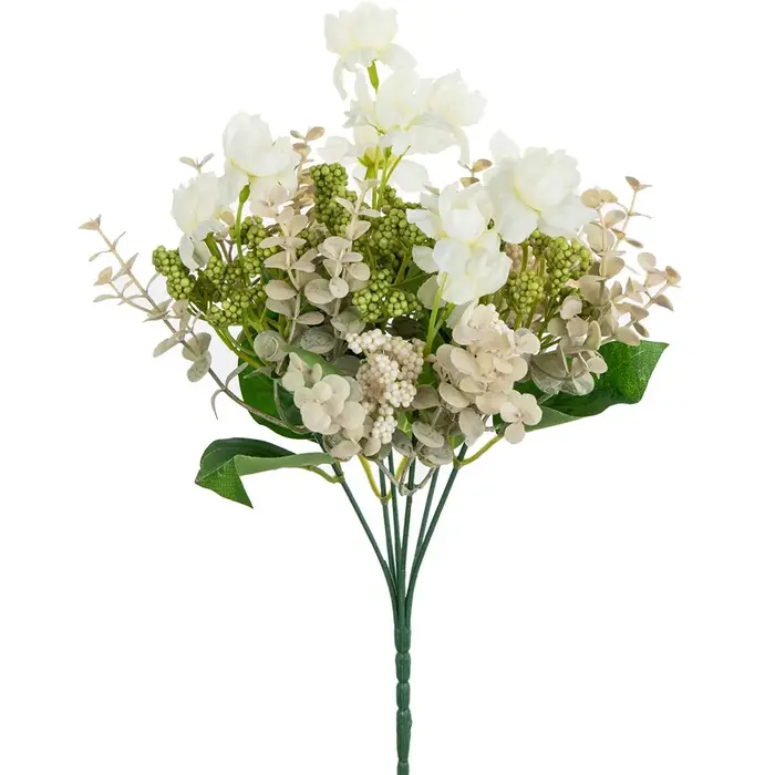 Fleurs artificielles de camélia en forme de bulle pour cadeaux DIY