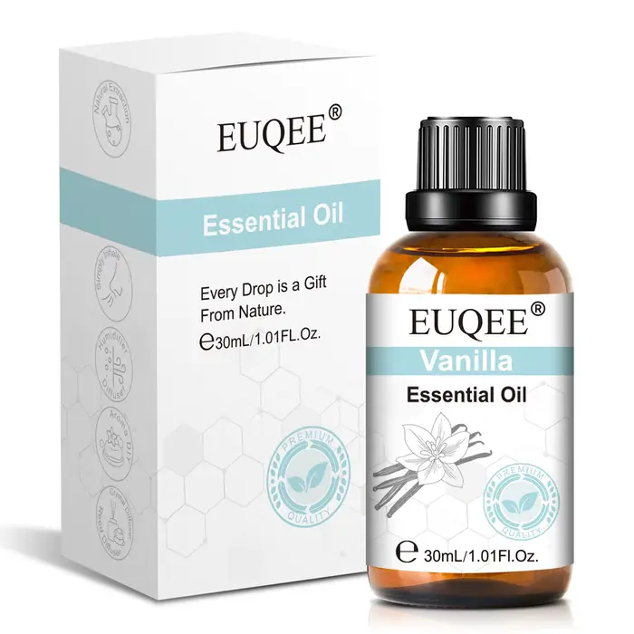 Huile essentielle Pure de 30ML, vanille, lavande, menthe, Rose, pour aromathérapie, humidificateur, bougie parfumée, encens, patchouli, huile parfumée