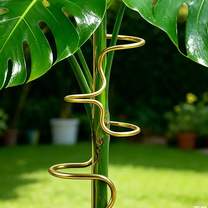 Supports de plantes en métal pour Monstera