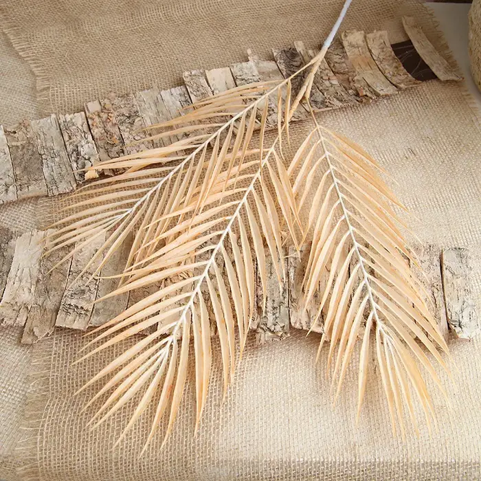 Feuille de tournesol et feuille de palmier artificielles