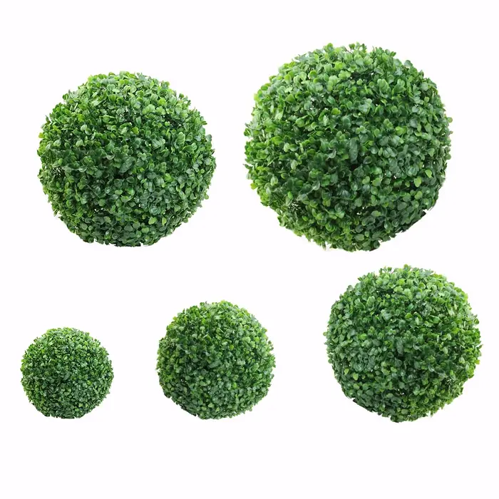 Boules décoratives en plastique pour plantes