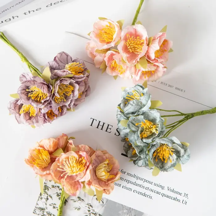 Fleurs artificielles décoratives pour la maison