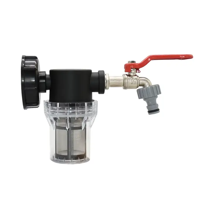 Filtre d'arrosage 1/2 3/4 1 pouce pour adaptateur de robinet de réservoir IBC S60 tonnes Joint de ba
