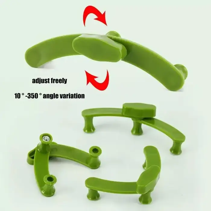 Clips de pliage de branches de plantes réutilisables