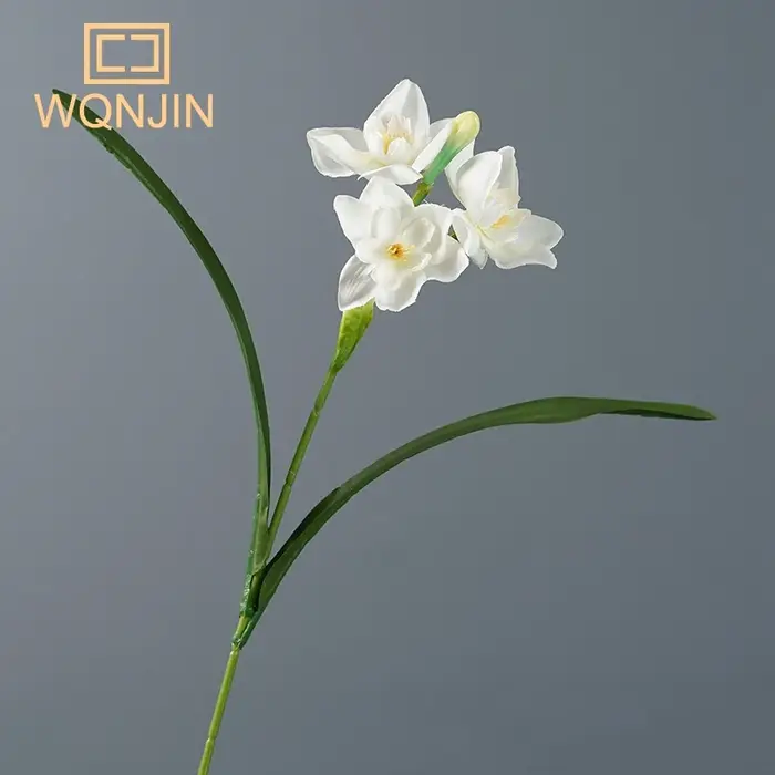 Fleur de simulation de ovale cisse, fleur de corne, petite fleur artificielle fraîche nordique, déco