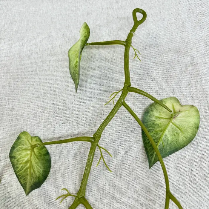 2 pièces 1, 8 m Simulation de feuilles de taro colorées