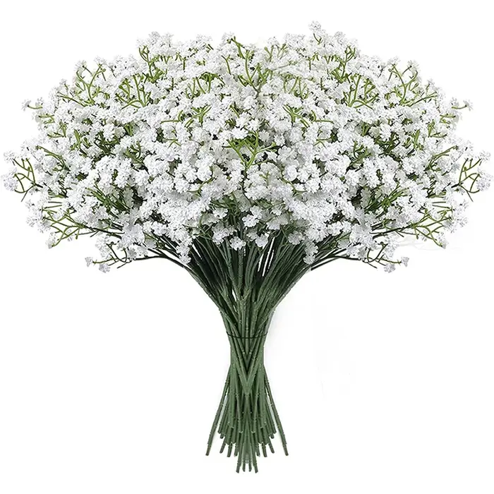 Bouquet de fleurs artificielles Gypsophila
