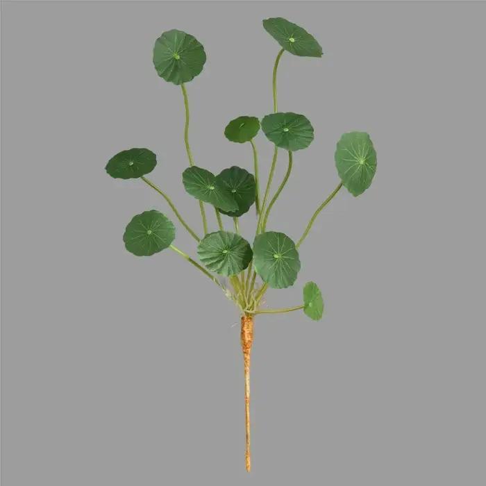 Plantes artificielles de Lotus, feuilles d'eucalyptus, fausses plantes d'arbre en plastique, feuille